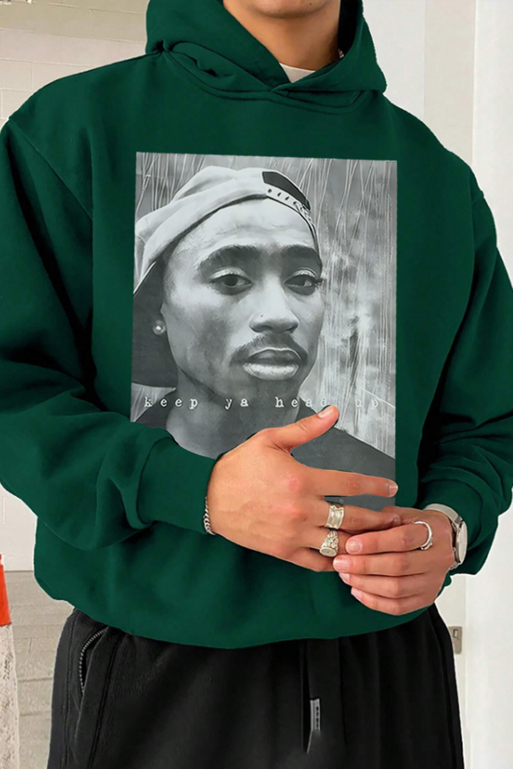 2Pac 90s Rappers Graphic Tee For Men