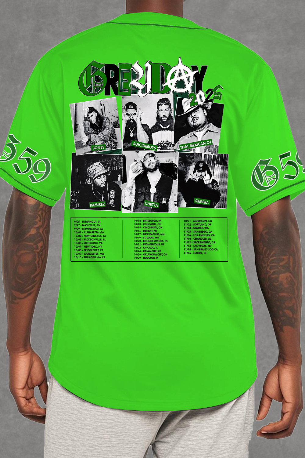 Suicideboy G59 Baseball Jersey