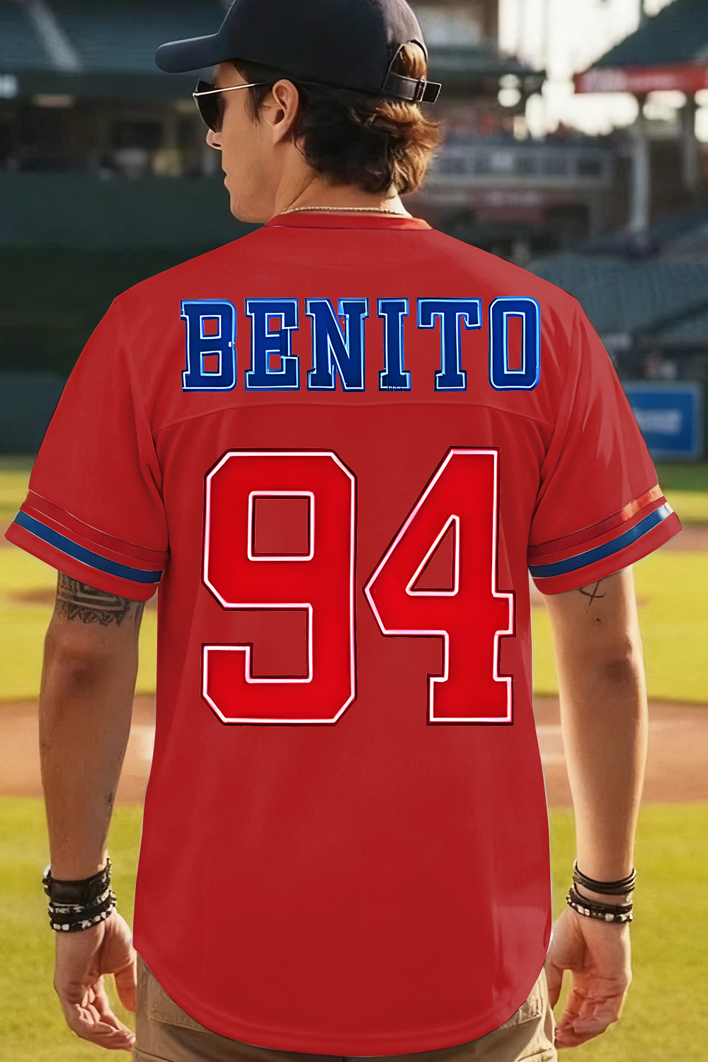 Bunny Ears Bad Bunny? Benito Football Jersey