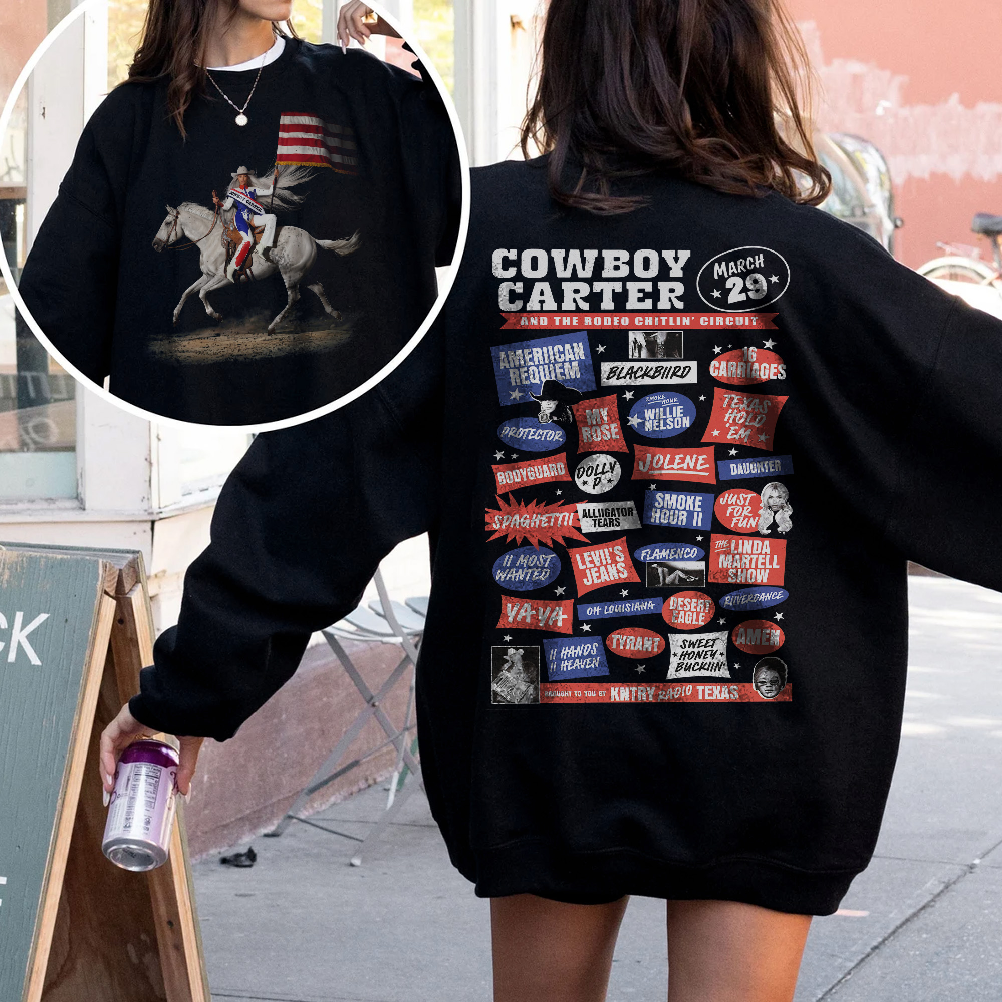 Beyonce Cowboy Carter Album Version 1 SweatShirt