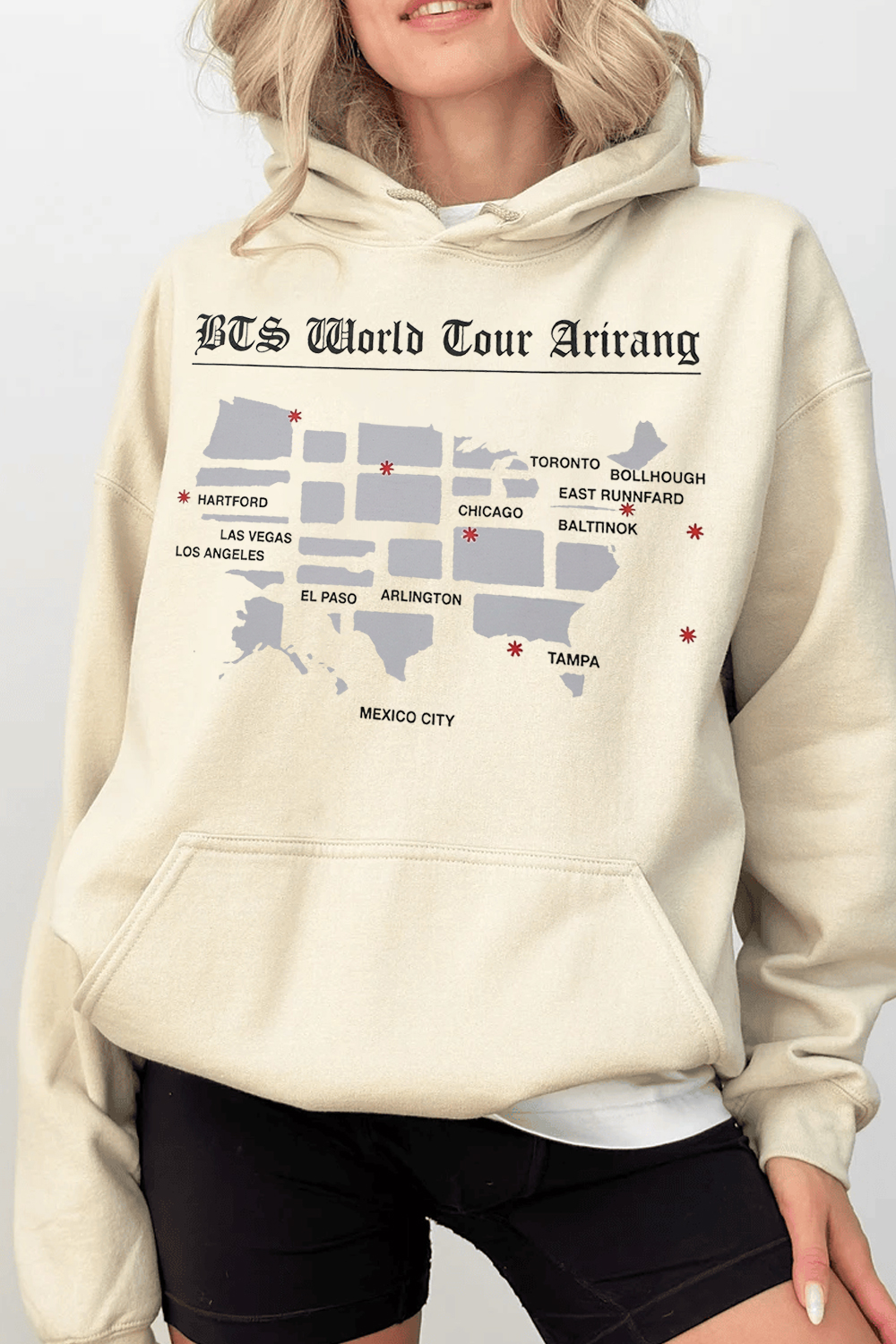 BTS Mexico City Tour Hoodie