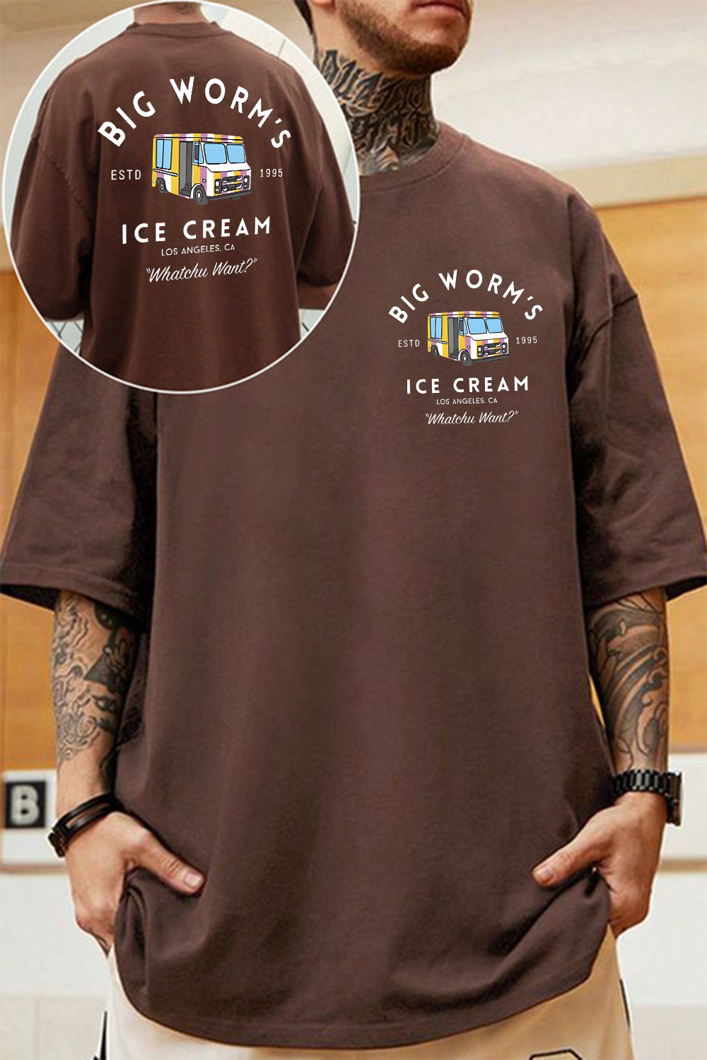 Big Worm's Ice Cream Shirt