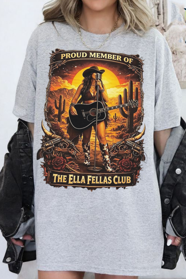 The Ella Fellas Club T-Shirt For Women