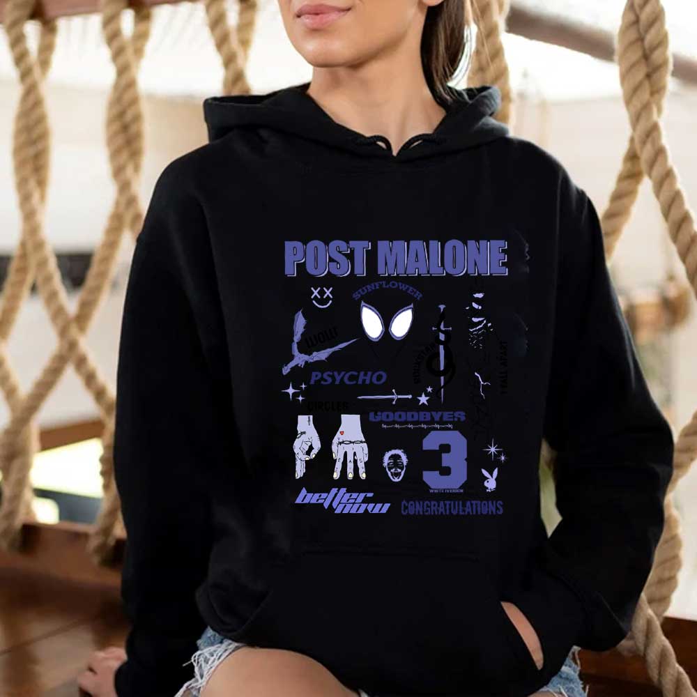 Post Malone Best Songs Hoodie
