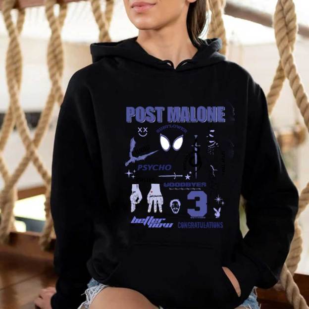 Post Malone Best Songs Hoodie