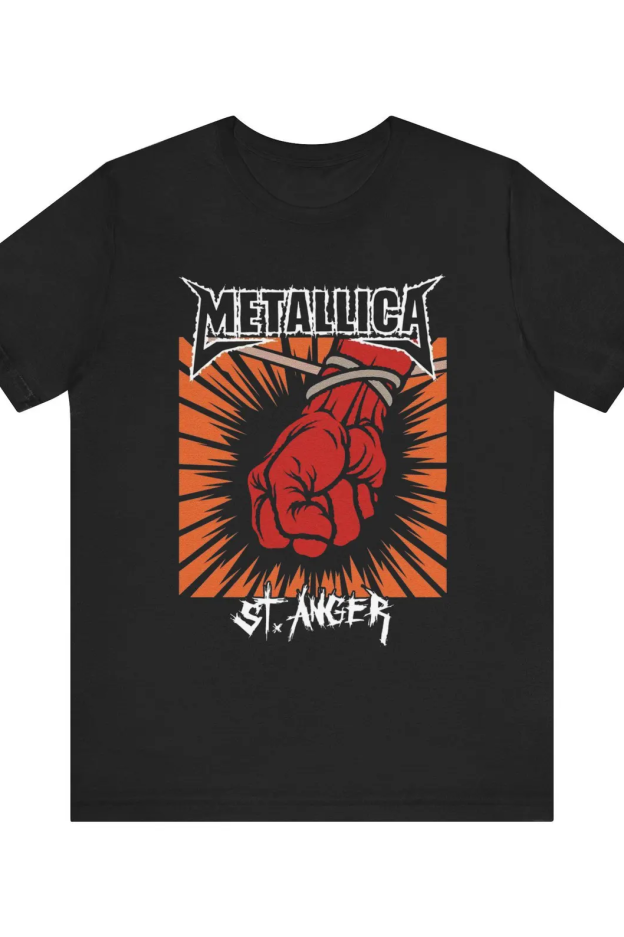 St Anger Metallic A Band Shirt Metal Rock T-Shirt