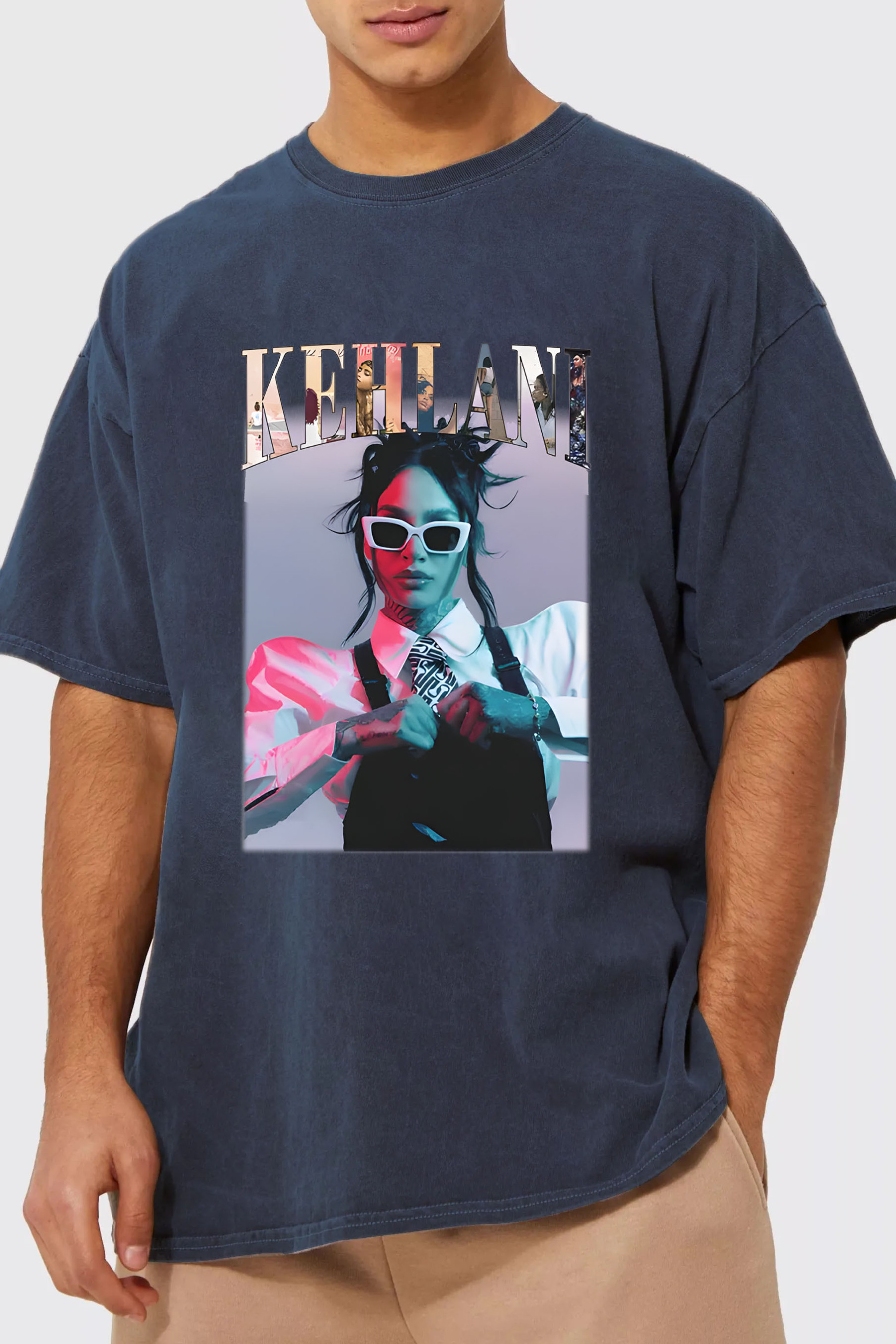 Kehlani Bootleg Rap Shirt- Men