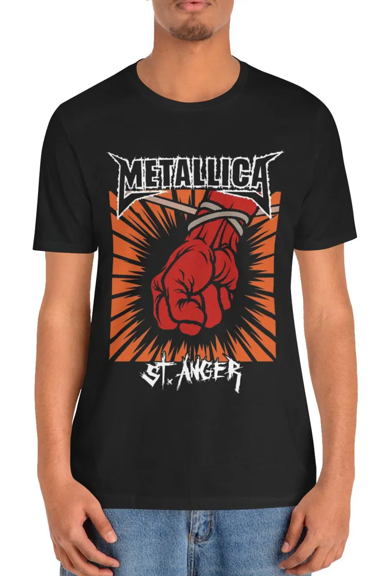 St Anger Metallic A Band Shirt Metal Rock T-Shirt