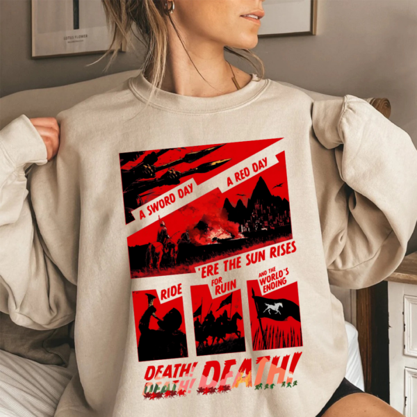 Lord of the Rings-Cycling Print Sweatshirt