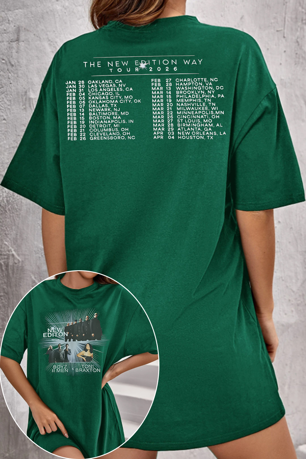 New Edition 2026 Tour Shirt
