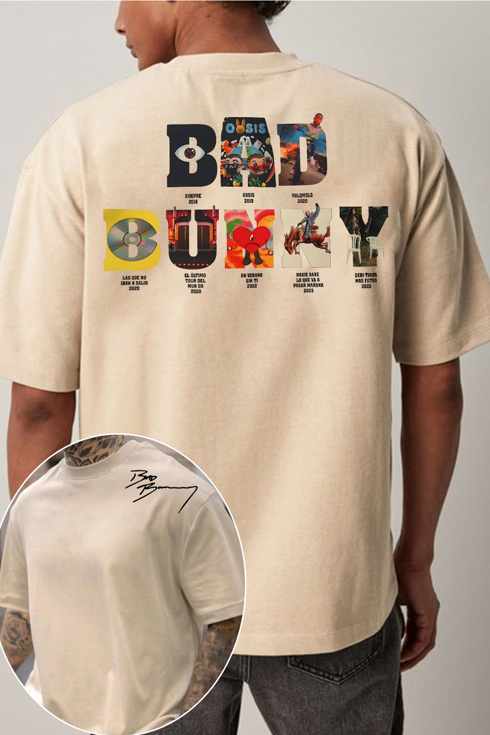 Bad Bunny DTMF Album Tee For Men