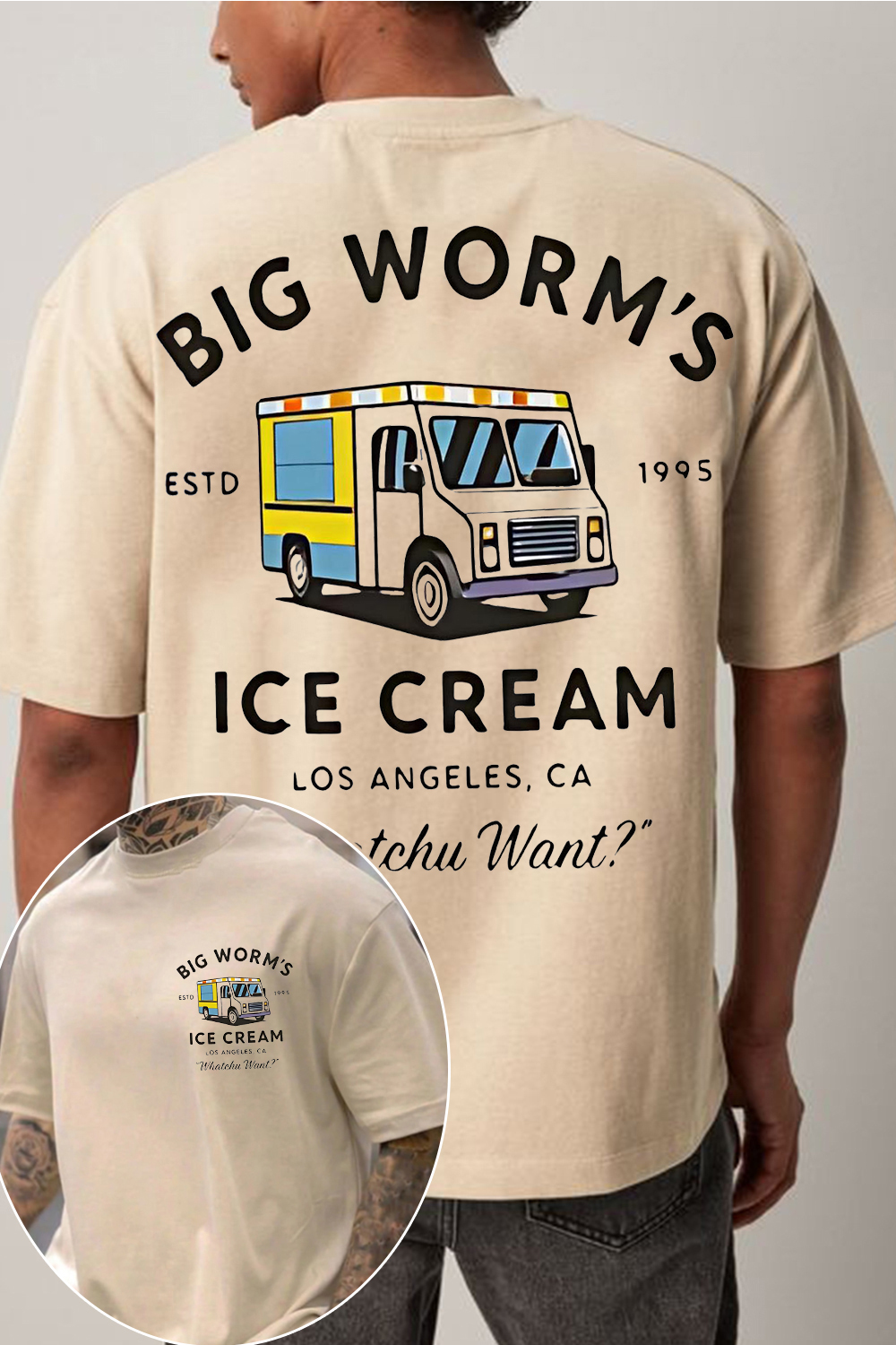 Big Worm Ice Cream Friday Movie Unisex Shirt