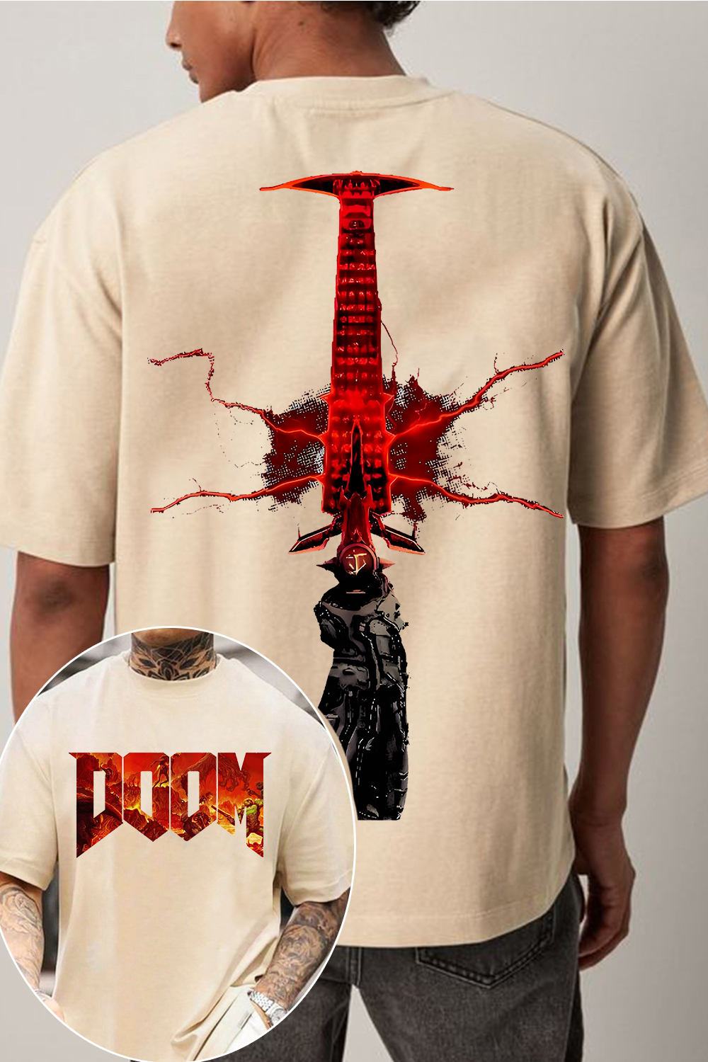Doom Slayer Crucible Sword Shirt