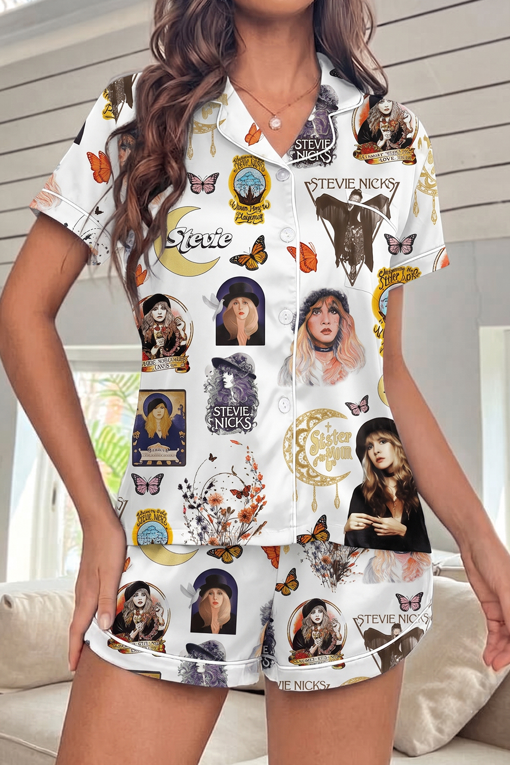 SN Wouldn’t You Love Me To Love Her Polyester Pajamas Set