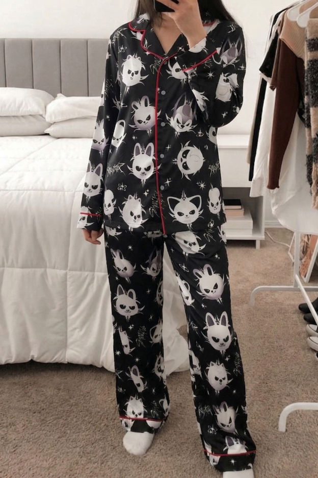 Skzoo Silk Pajamas