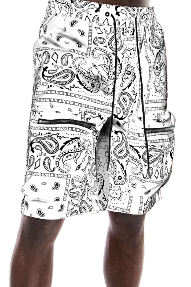 Four Seasons Loose High Street Loose Multi-Pocket Harem Pants