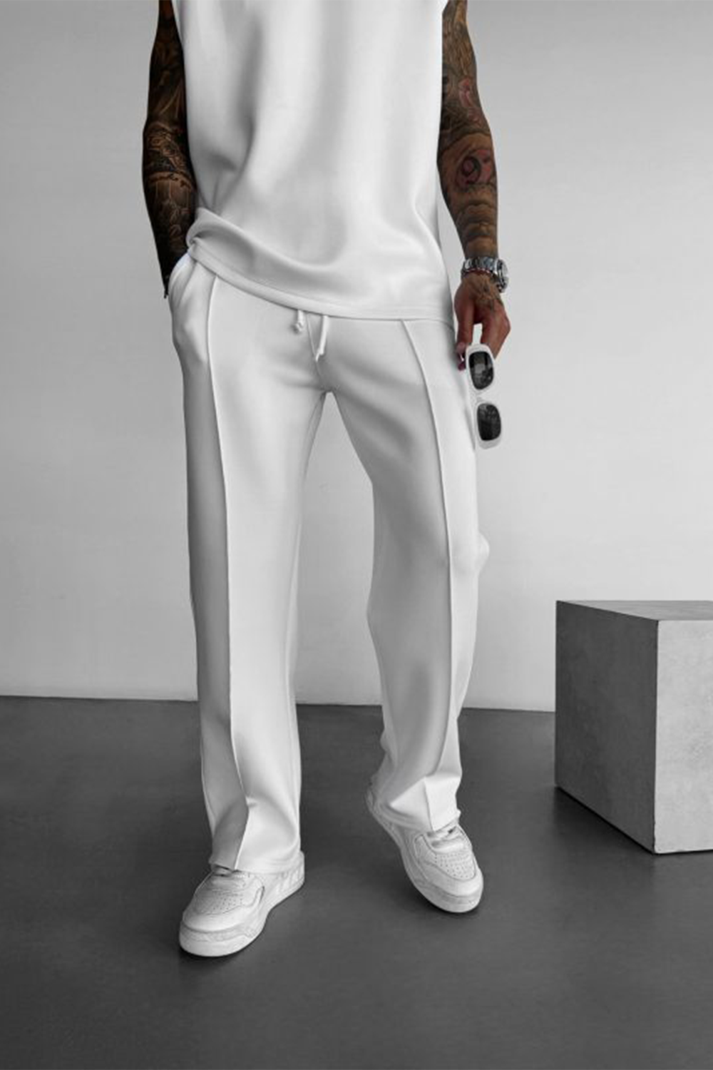 Four Seasons Loose Straight Sports Casual Pants