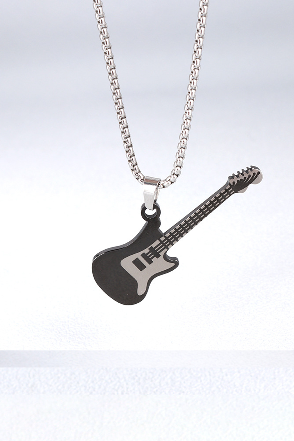 Punk Rock Pick Guitar Necklace