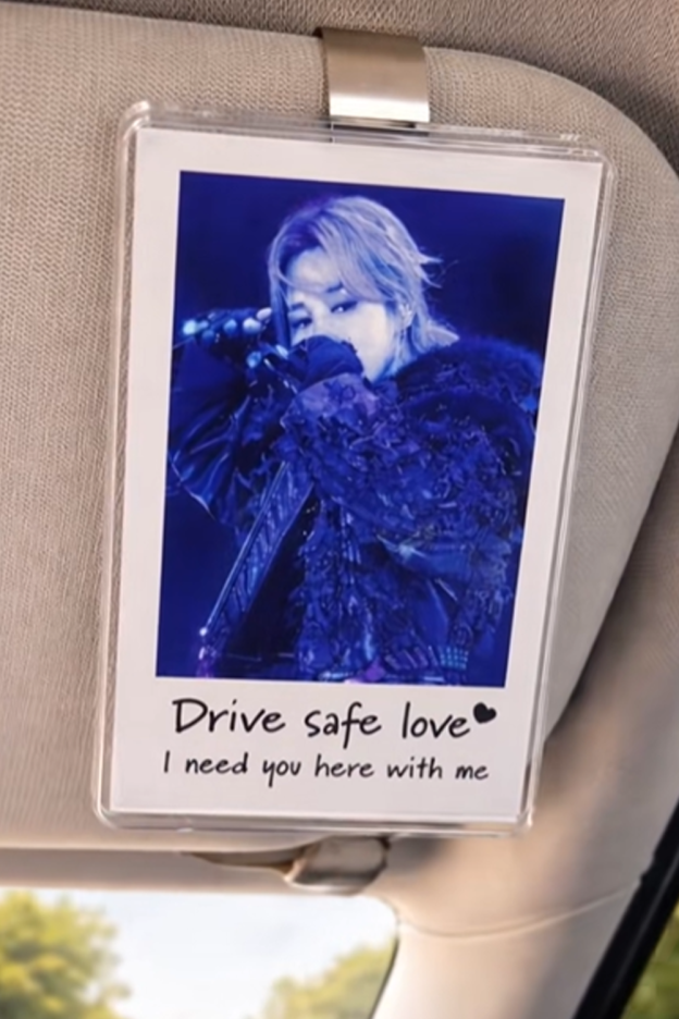 BTS Acrylic Photocard Keychain