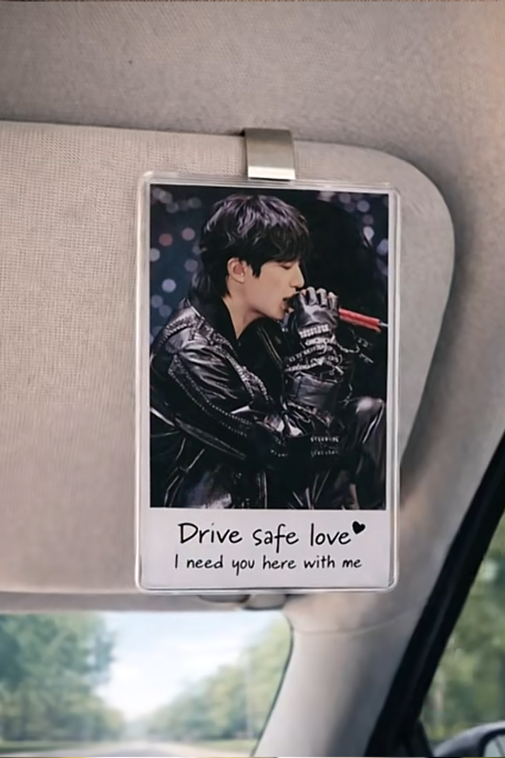 BTS Acrylic Photocard Keychain
