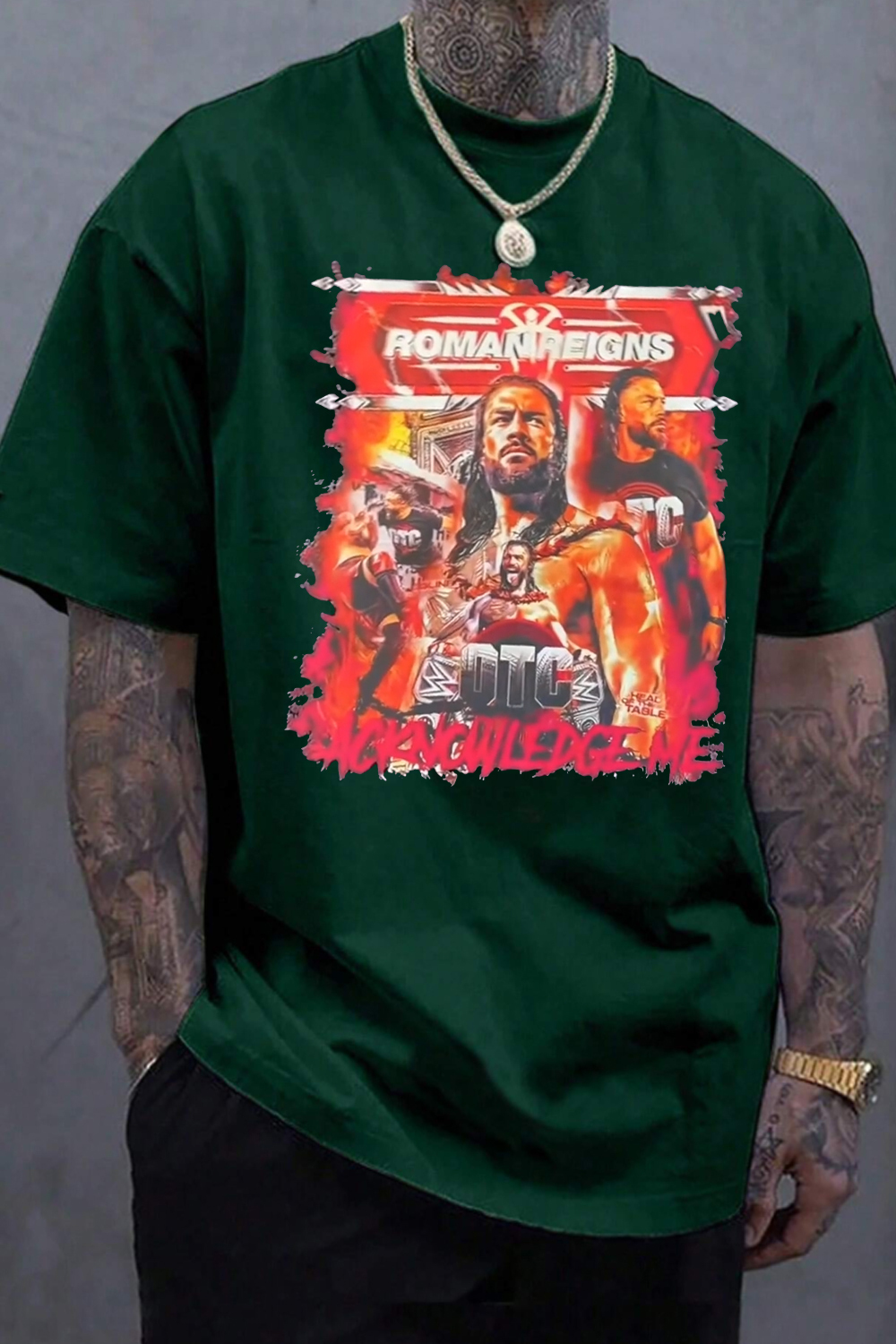 Roman Reigns Sport Graphic Tee For Men