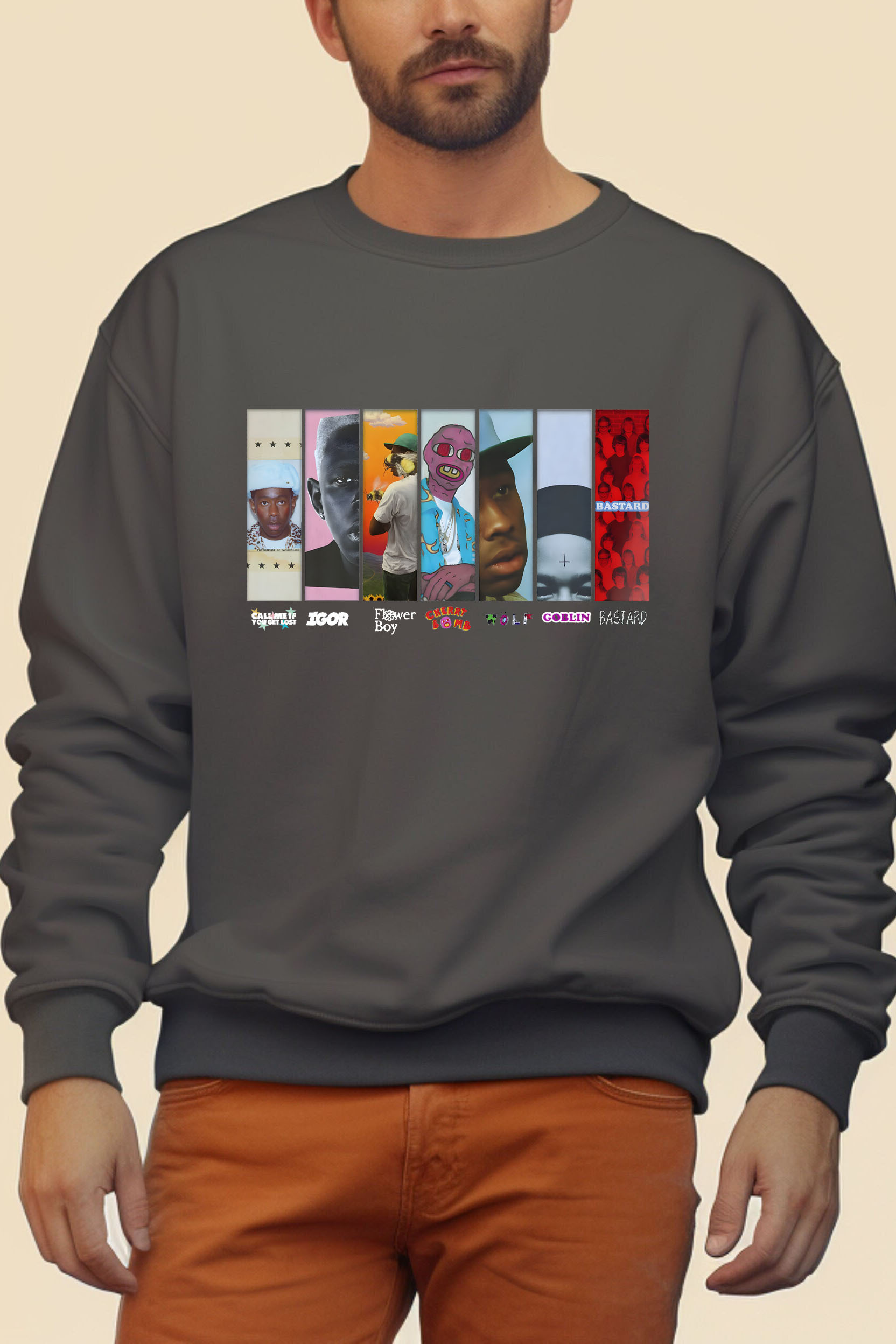 Tyler Albums Version 6 Men Sweatshirt