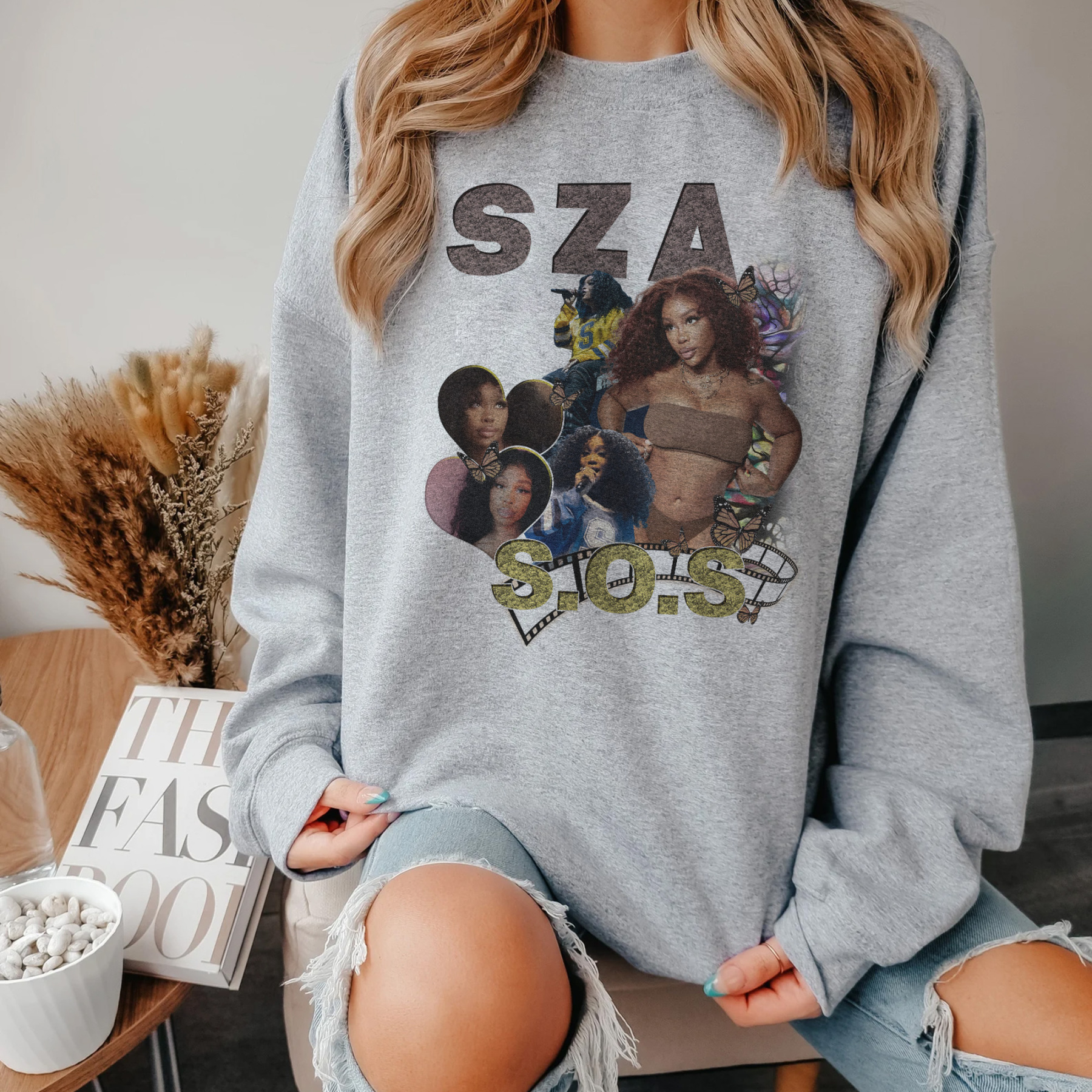 SZA Vintage SOS Album – Shirt