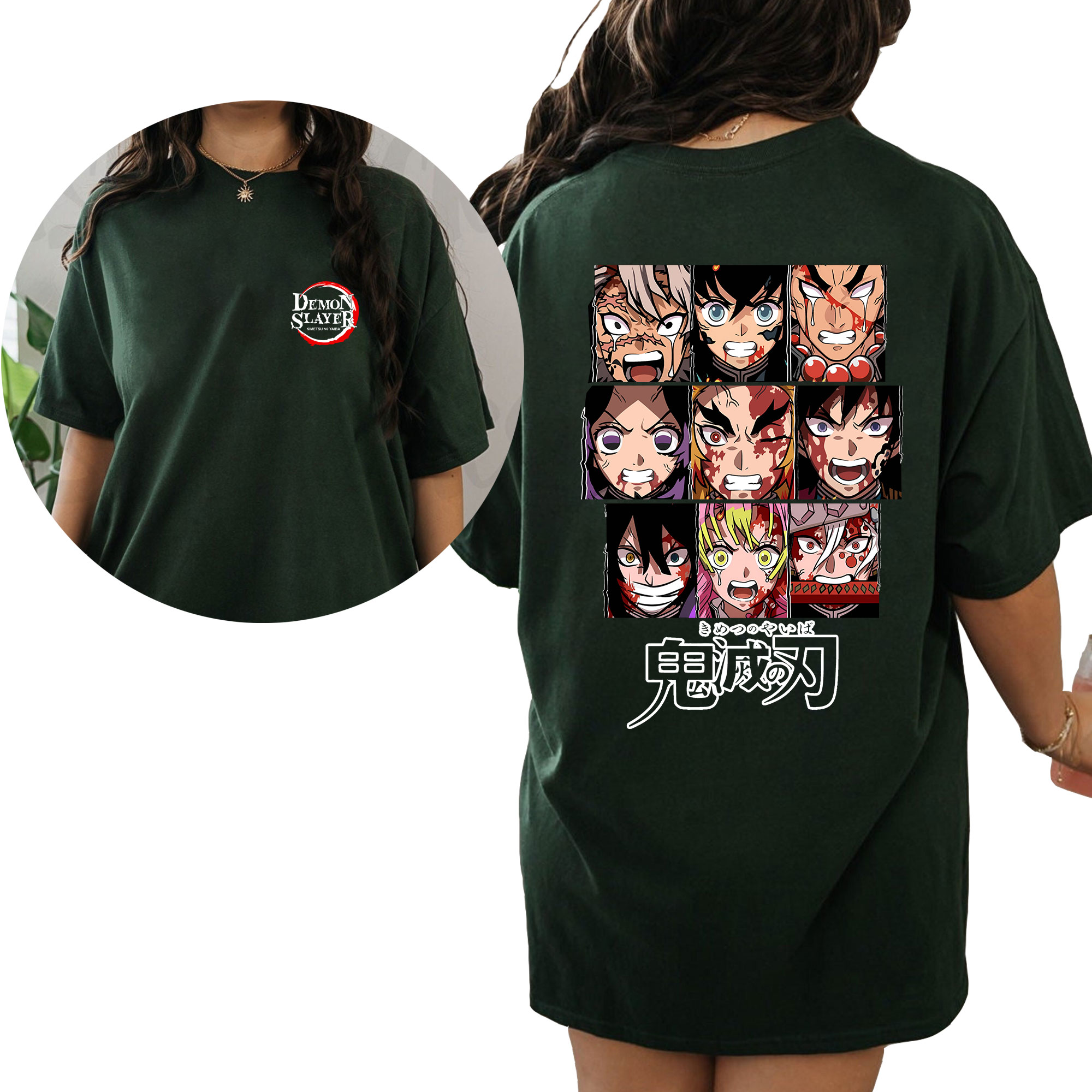 Demon Slayer Hashira Anime Lover Shirt For Women