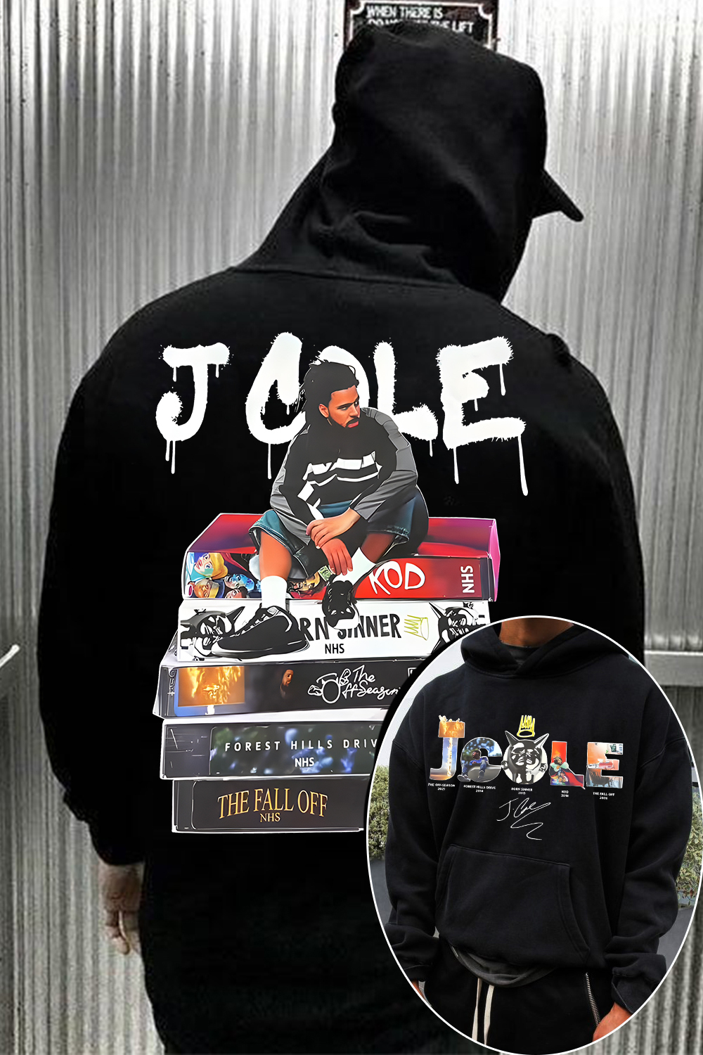 J. Cole "The Fall Off" Album Hoodie