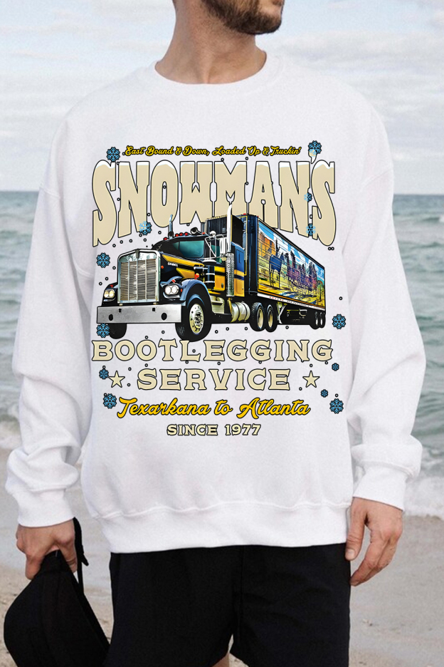 Christmas Smokey and the Bandit Men Sweatshirt