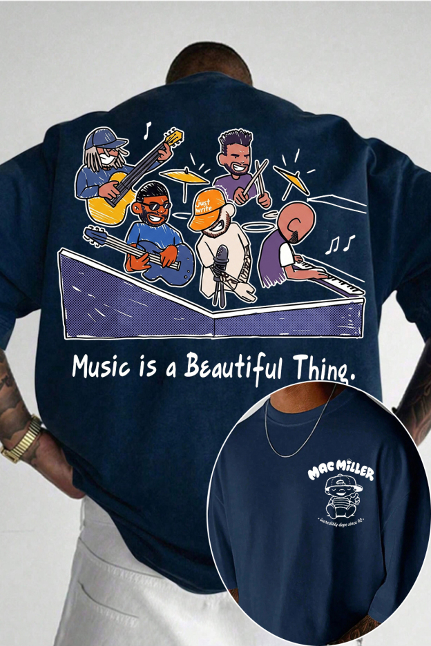 Mac Miller Music Fan's Tee For Men