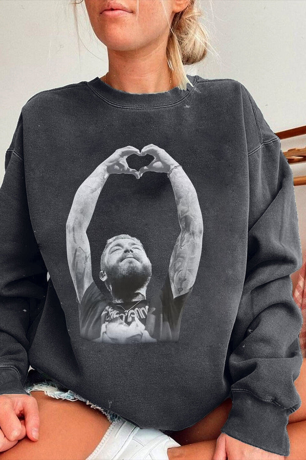 I LOVE Post Malone Women Sweatshirt