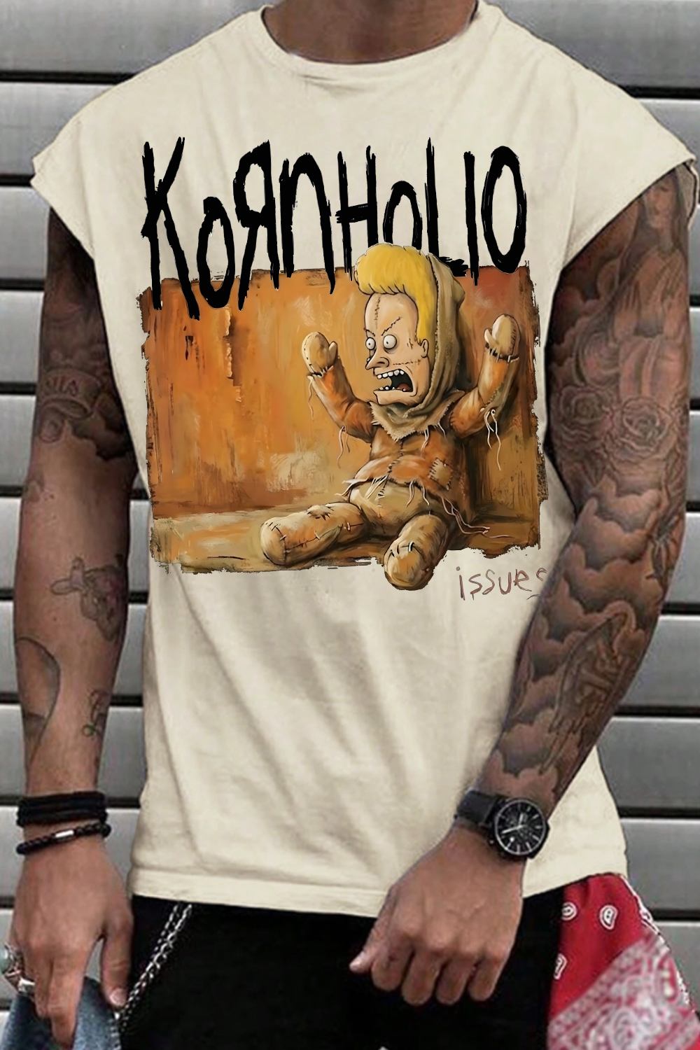 Korn Numetal Men Tank
