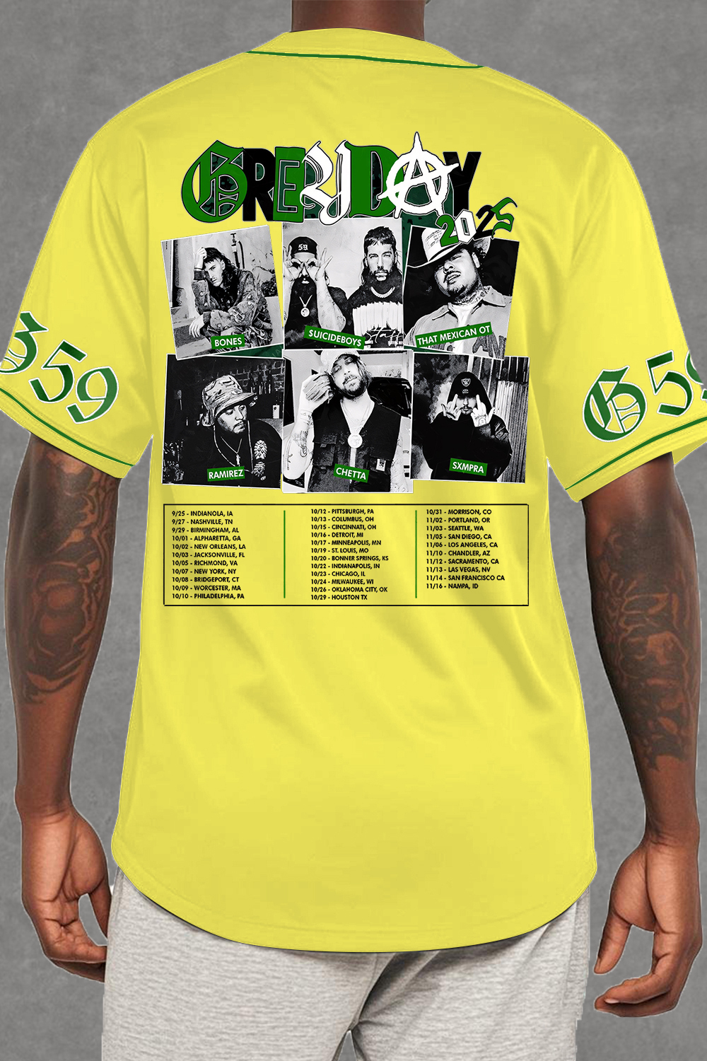 Suicideboy G59 Baseball Jersey