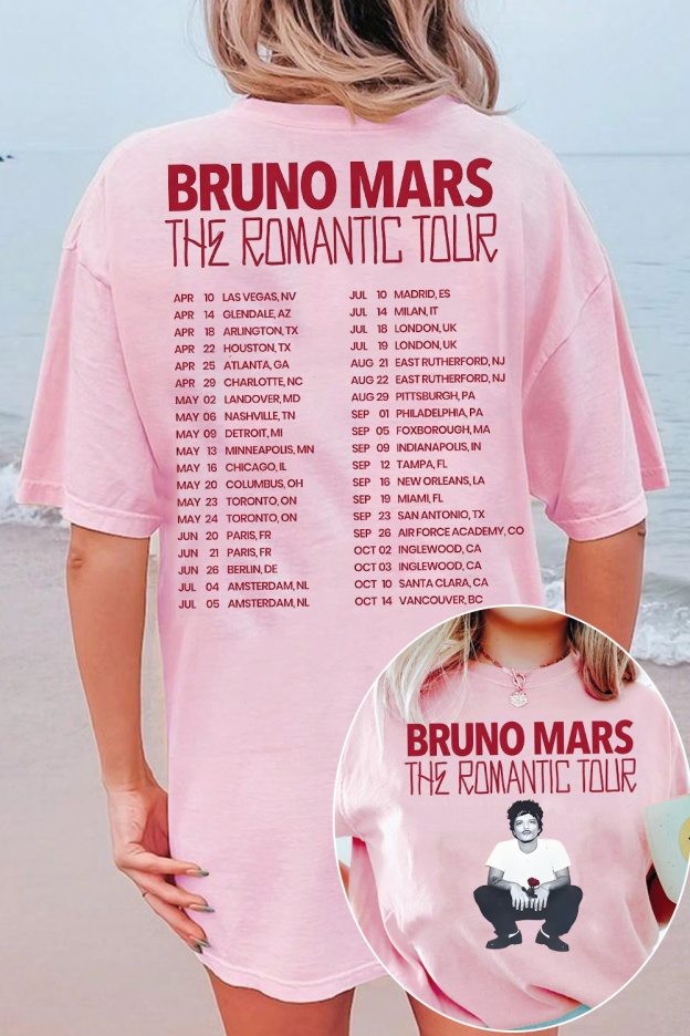 Bruno Mars Concert Women Tee