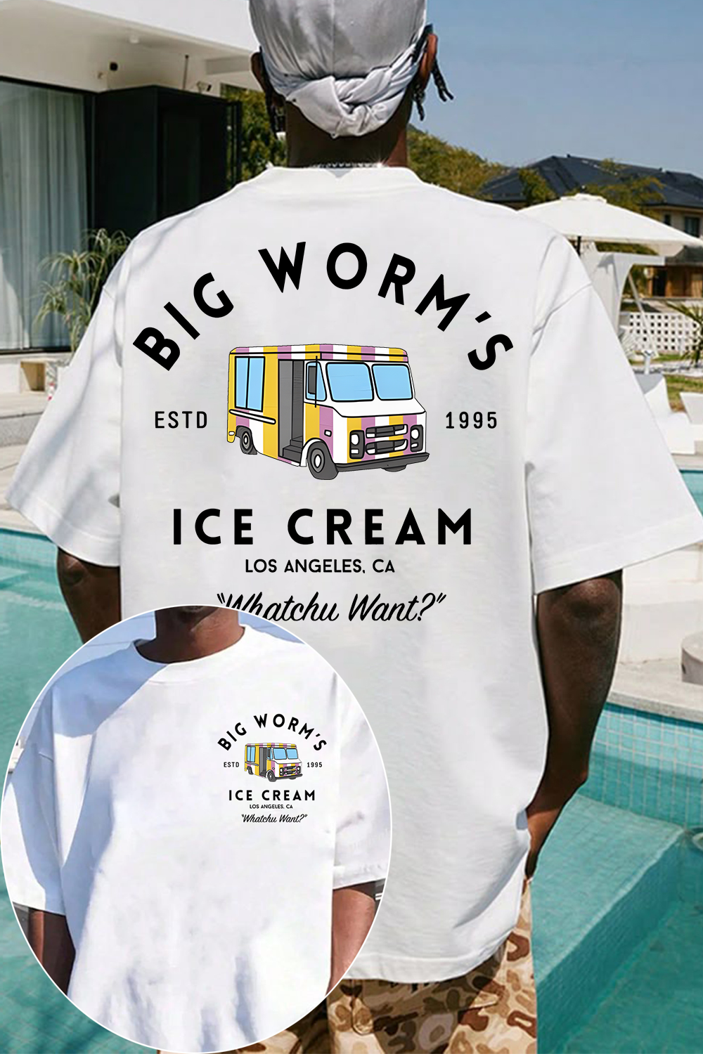 Big Worm's Ice Cream Shirt