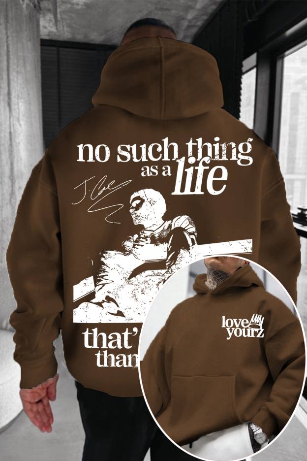 J Cole Hoodie 🔥 Love Yourz Hoodie – No Such Thing As A Life That's Better Than Yourz Vintage Hip Hop Hoodie