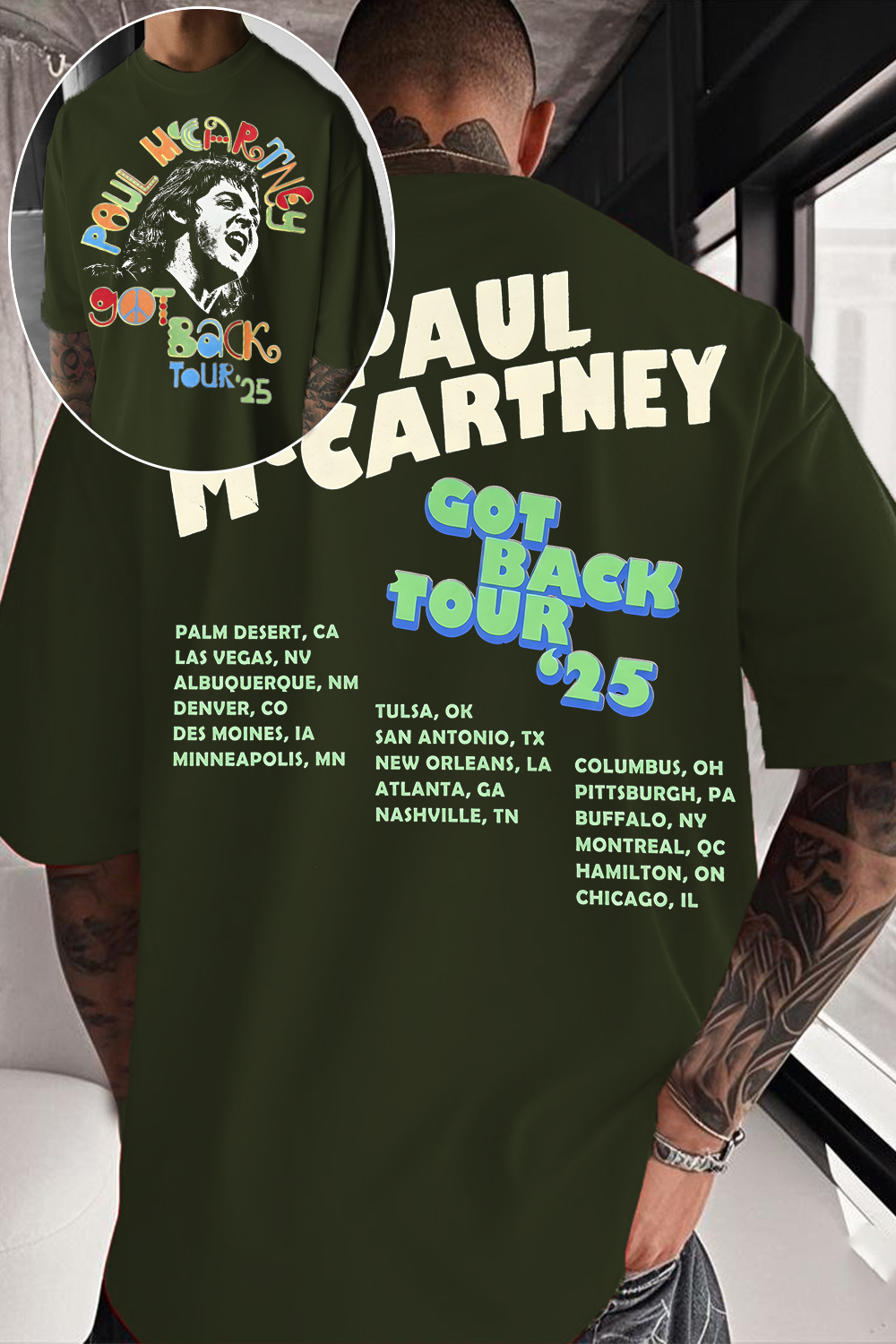 Paul McCartney Music Tee