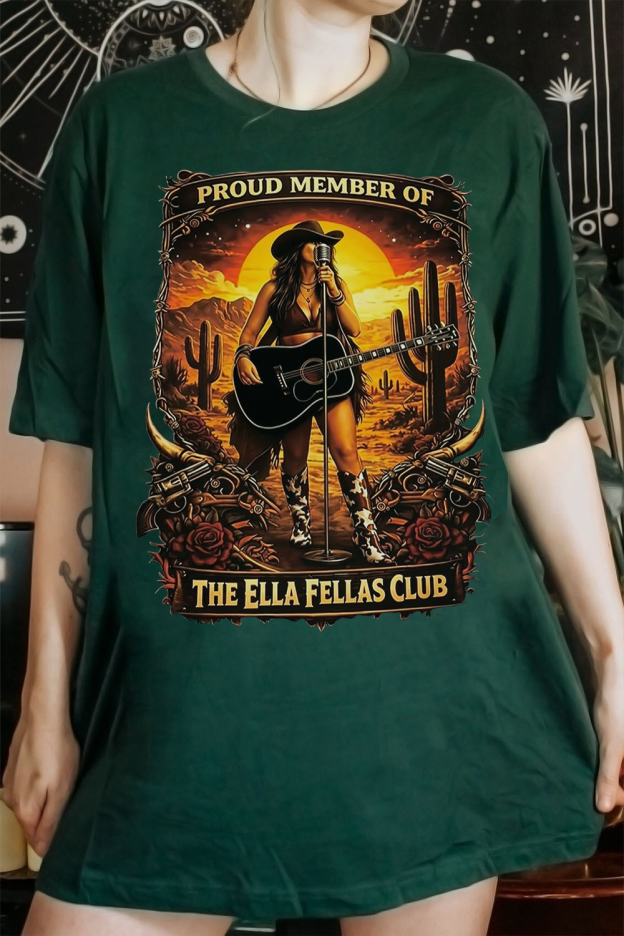 The Ella Fellas Club T-Shirt For Women
