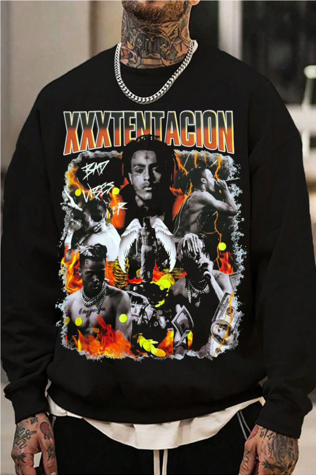 xxxtentacion fans men's sweatshirt
