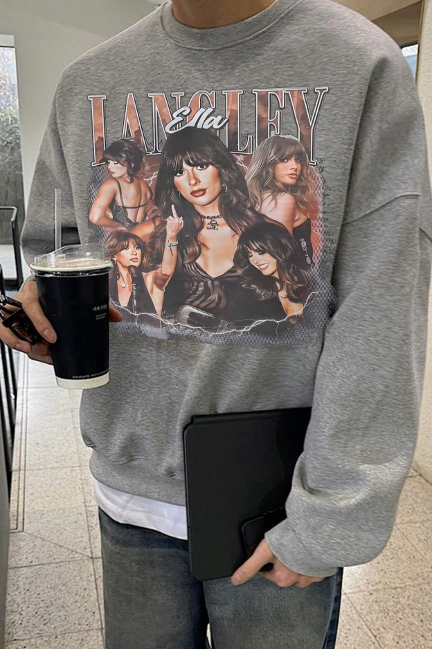 Ella Langley Printed Sweatshirt