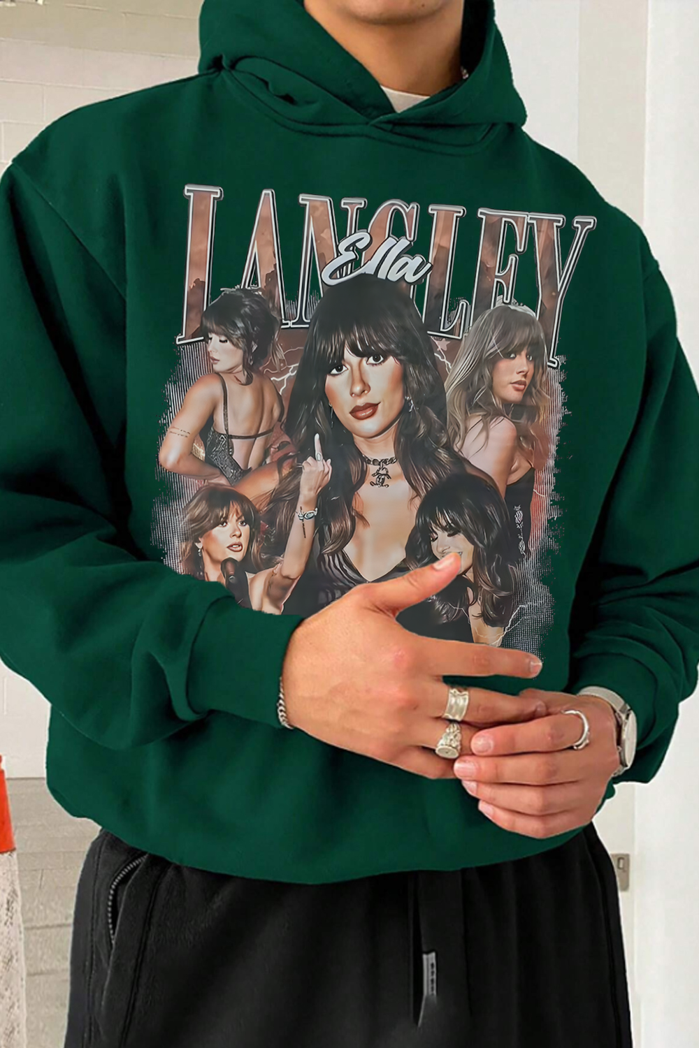 Ella Langley Printed Hoodie