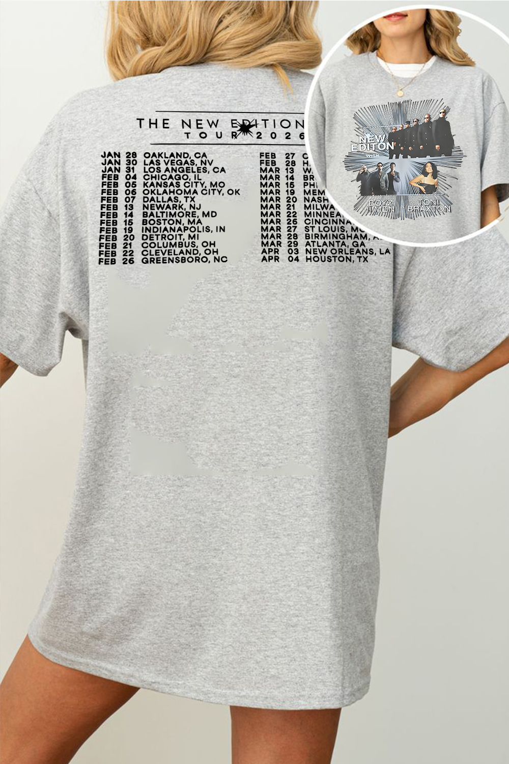 New Edition 2026 Tour Shirt