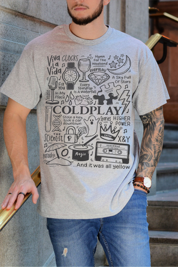 coldplay  shirt