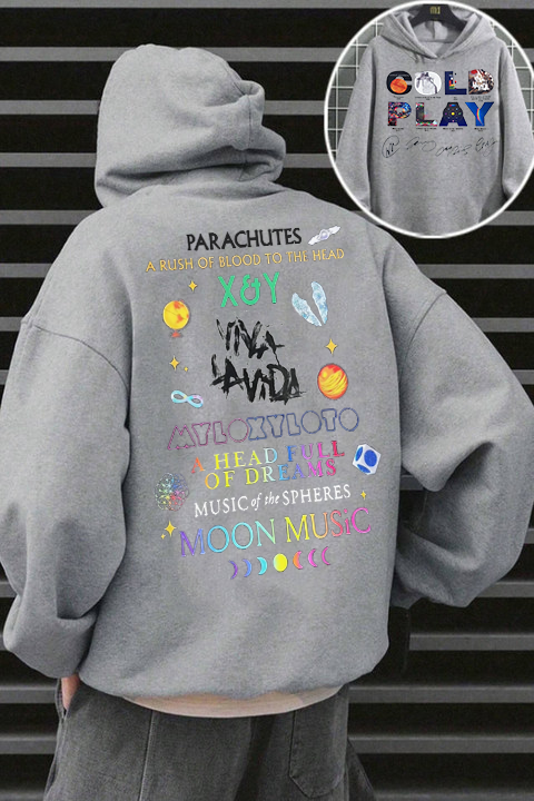 Coldplay shirt Both Side Hoodie