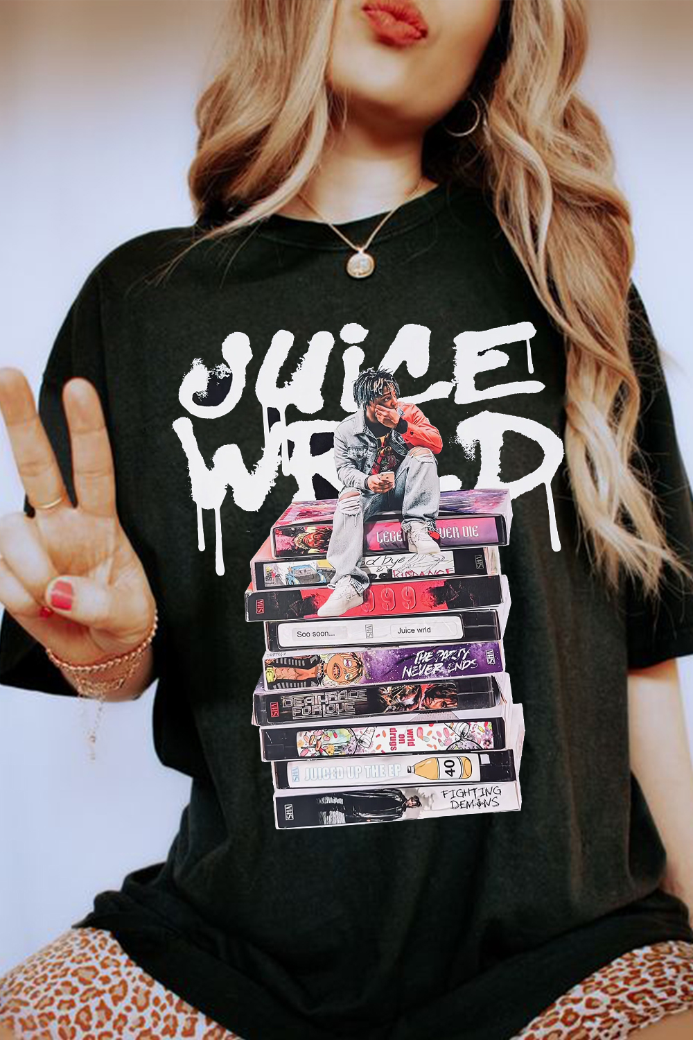 Juicewrld crew neck T-shirt