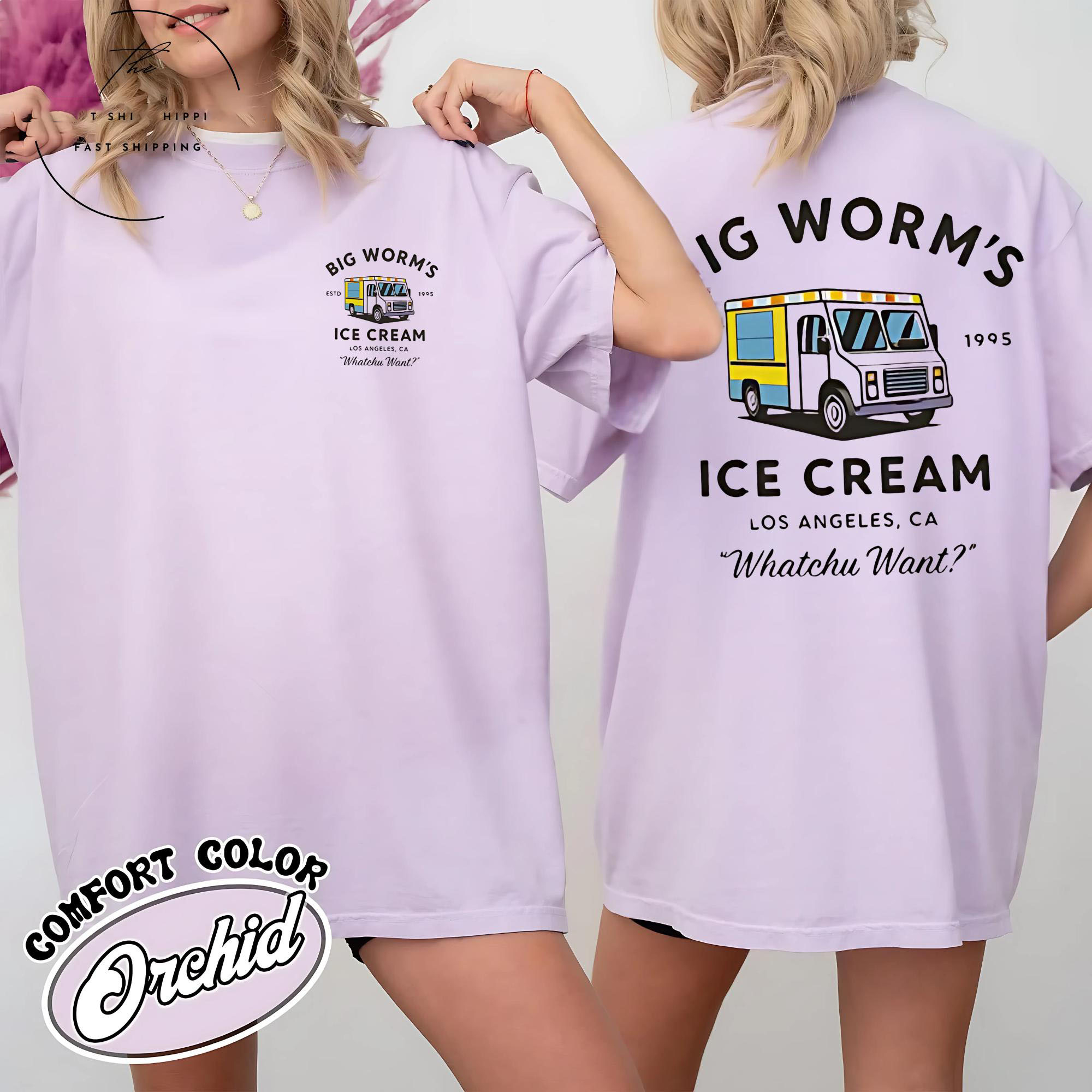 Big Worm Ice Cream Friday Movie Unisex Shirt