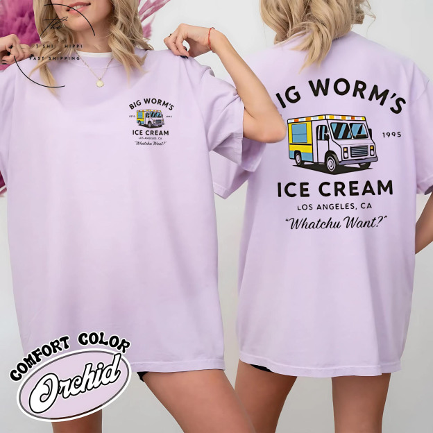 Big Worm Ice Cream Friday Movie Unisex Shirt