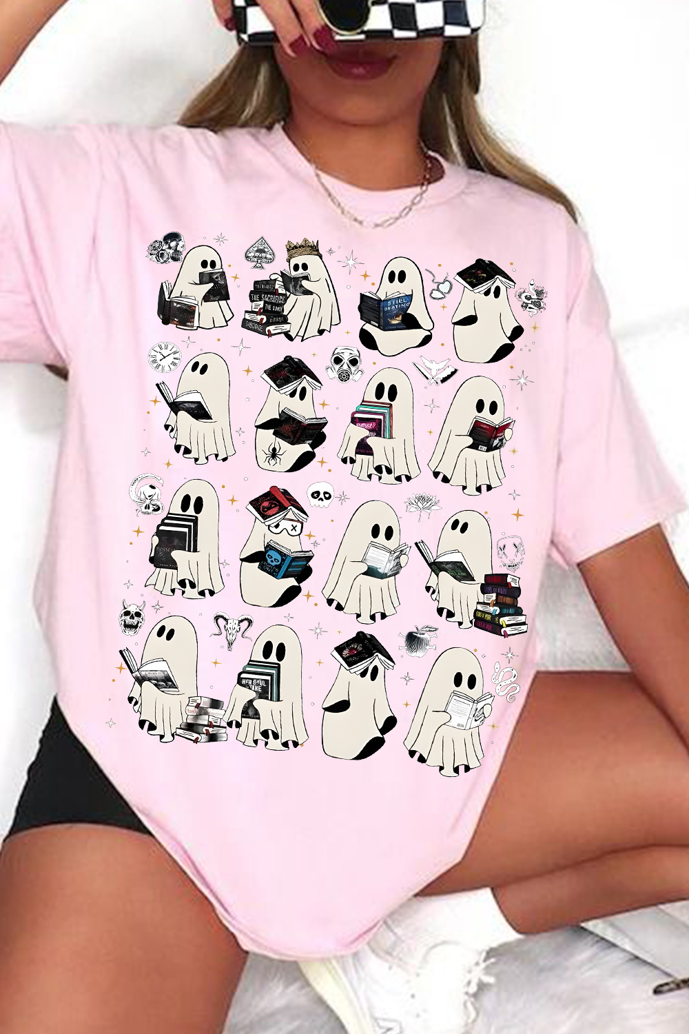 Ghost Reading Dark Romance Novels T-shirts, sweatshirts and hoodies