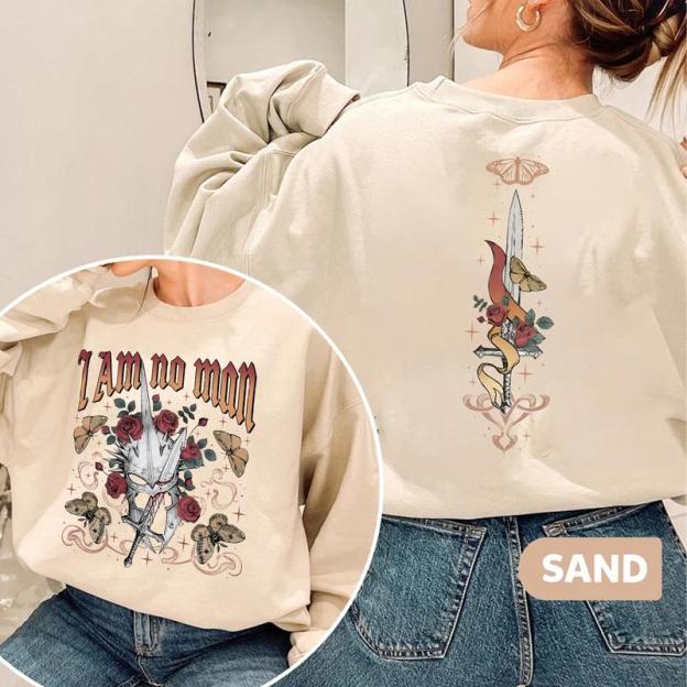 LOTR I Am No Man 2 Sides Shirt